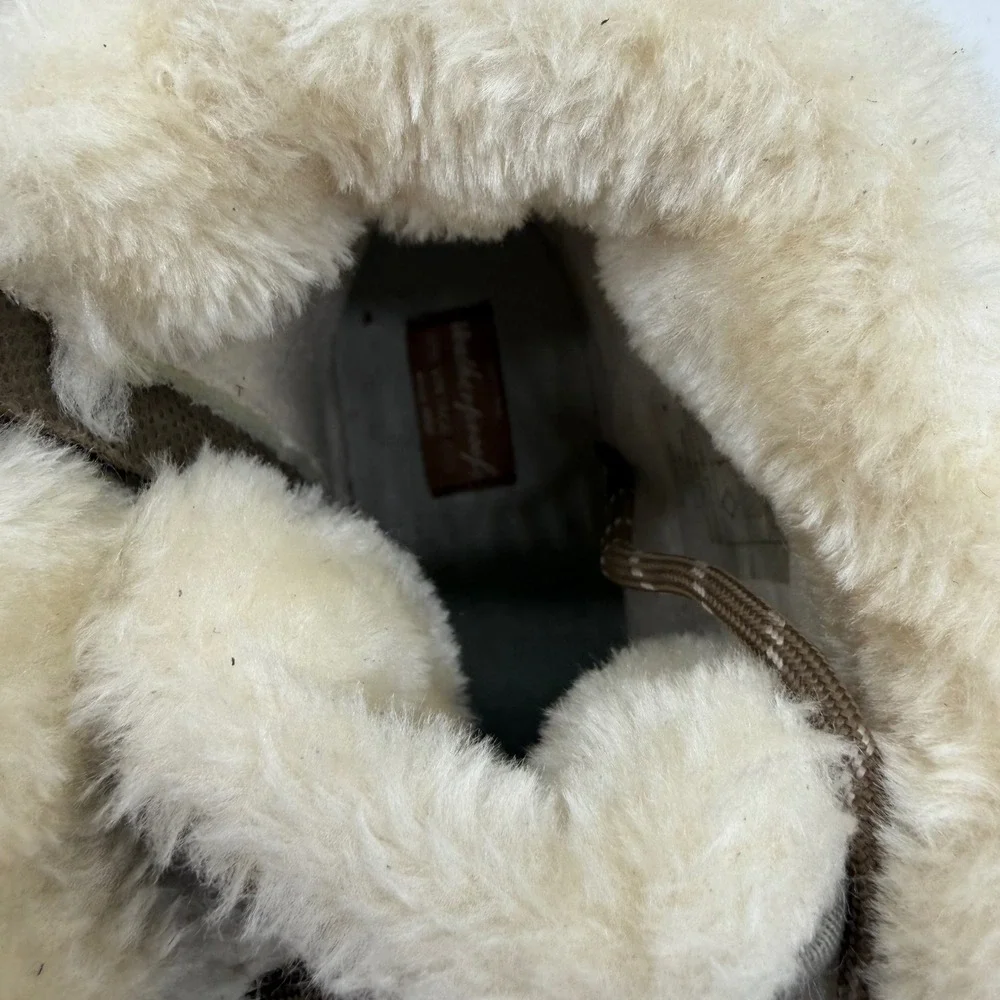 Weatherproof Vintage Chloe Women 10 Brown Faux Fur Lined Winter Snow Boots